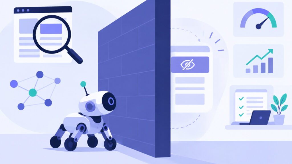 Robot crawler unable to see a noindex tag because of a robots.txt block