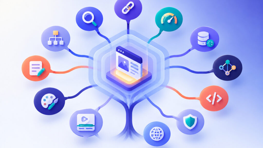 Seed topic branching into narrower long-tail keyword ideas